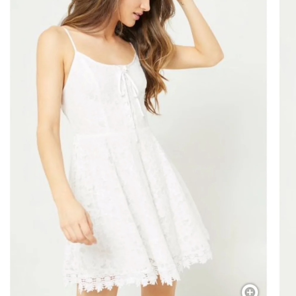 White Lacey dress